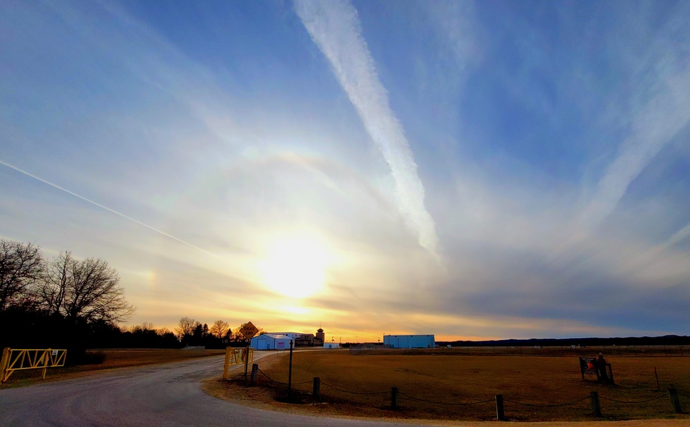 Sunset at Sparta-Fort McCoy Airport