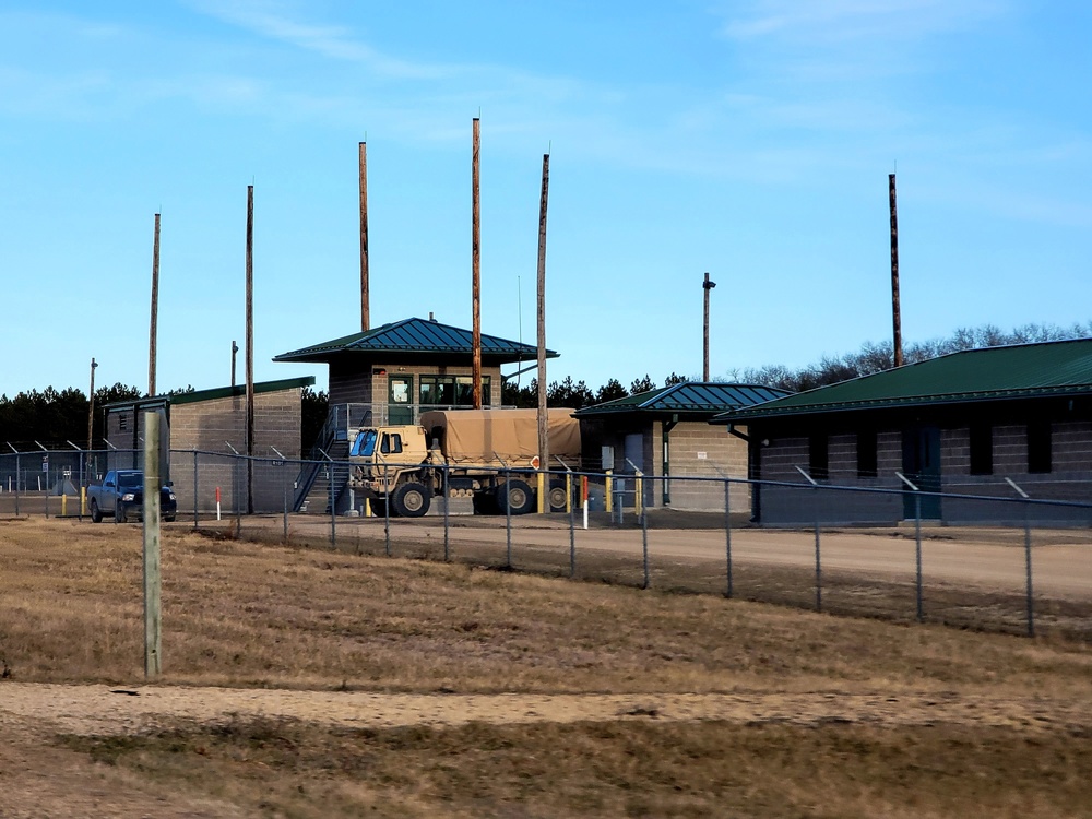 Weekend training operations at Fort McCoy