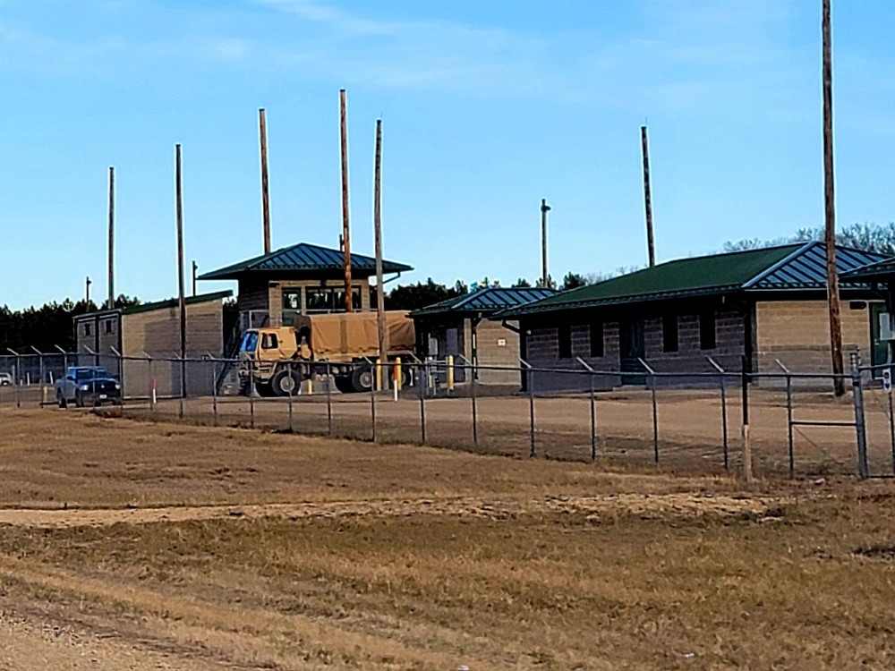 Weekend training operations at Fort McCoy