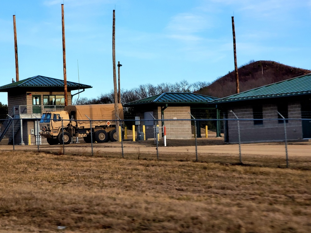 Weekend training operations at Fort McCoy