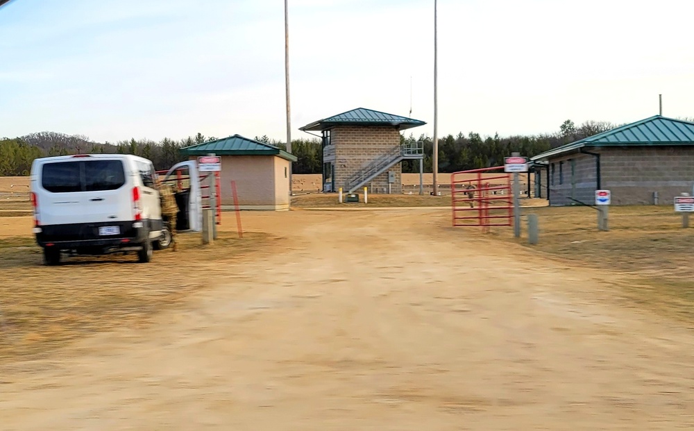 Weekend training operations at Fort McCoy