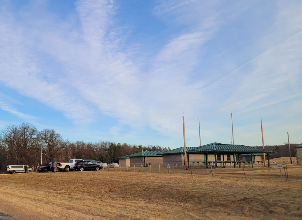 Weekend training operations at Fort McCoy