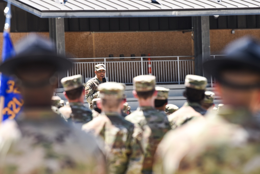 CSAF Visits Airmen at Basic Military Training