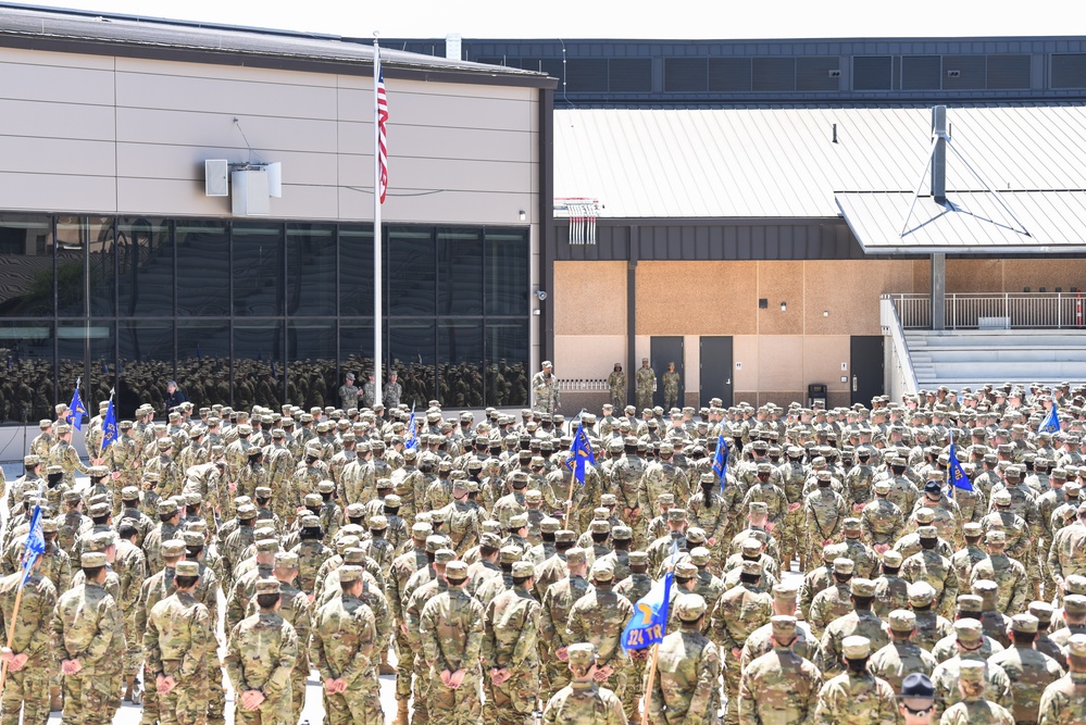 CSAF visits Airmen at Basic Military Training