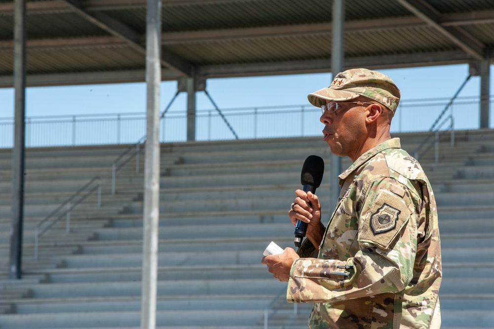 CSAF visits Airmen at Basic Military Training