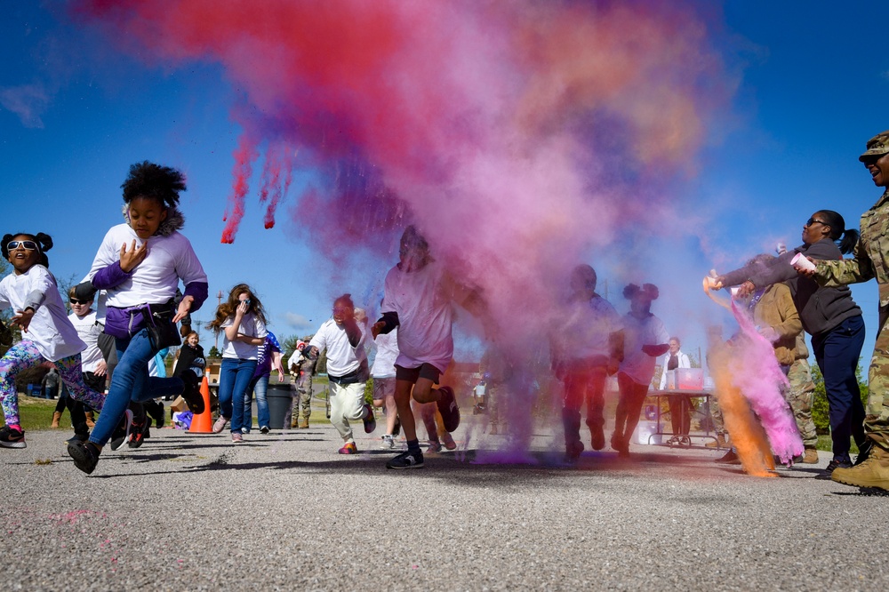 117th Air Refueling Wing Color Run