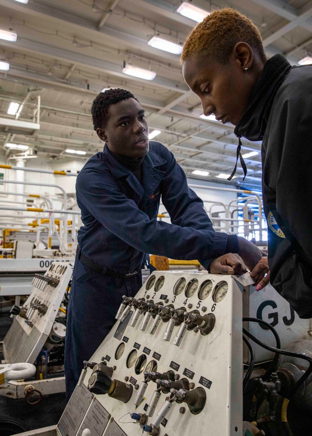GHWB Sailors Learn About Preventive Maintenance