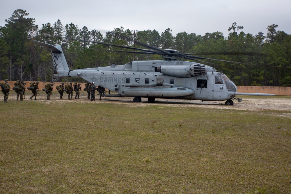 Dutch Marines Train at Camp Lejeune