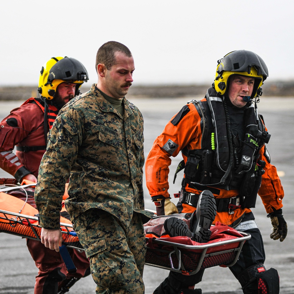 Shock Trauma Platoon Simulates Transfer and Medical Aid