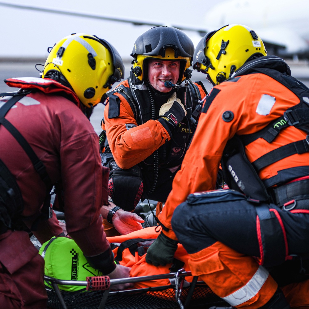 Shock Trauma Platoon Simulates Transfer and Medical Aid