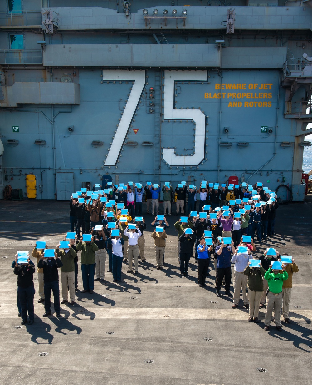 The Harry S. Truman Carrier Strike Group is on a scheduled deployment in the U.S. Sixth Fleet area of operations in support of naval operations to maintain maritime stability and security.