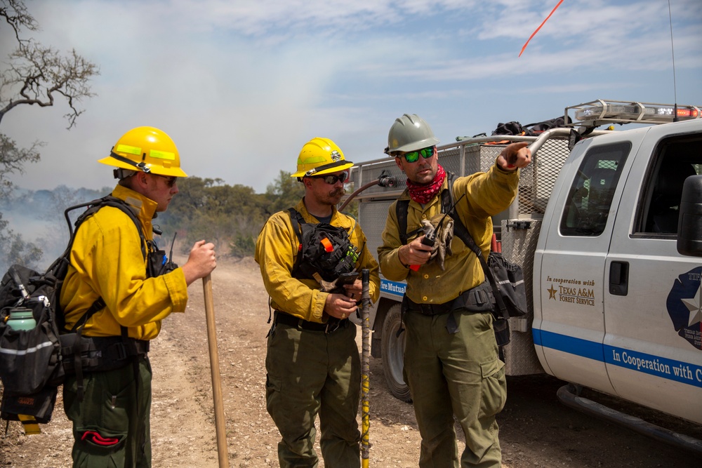 JBSA-Camp Bullis Fire