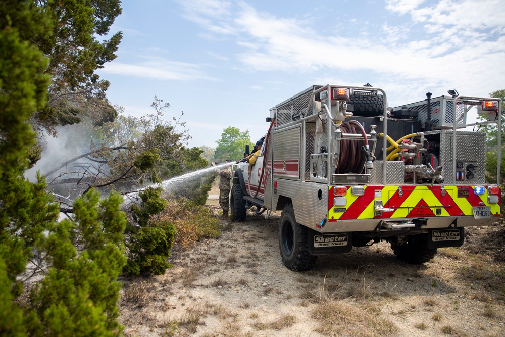 JBSA-Camp Bullis Fire