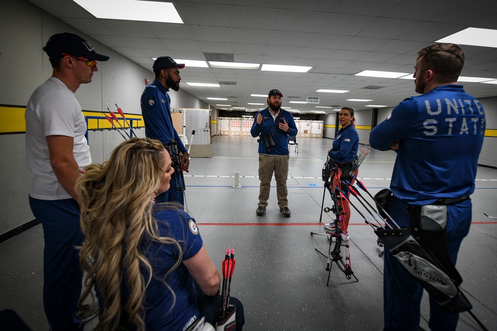 Invictus Games Team U.S. Training Camp – Archery