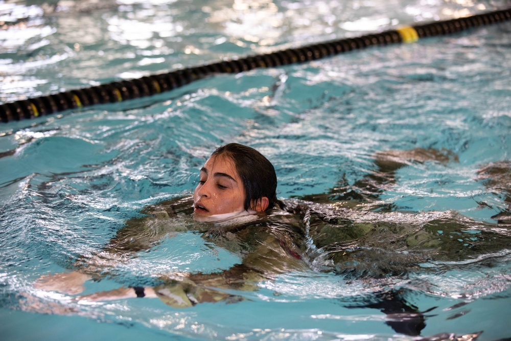 Regional Health Command-Central Best Leader Competition Water Survival