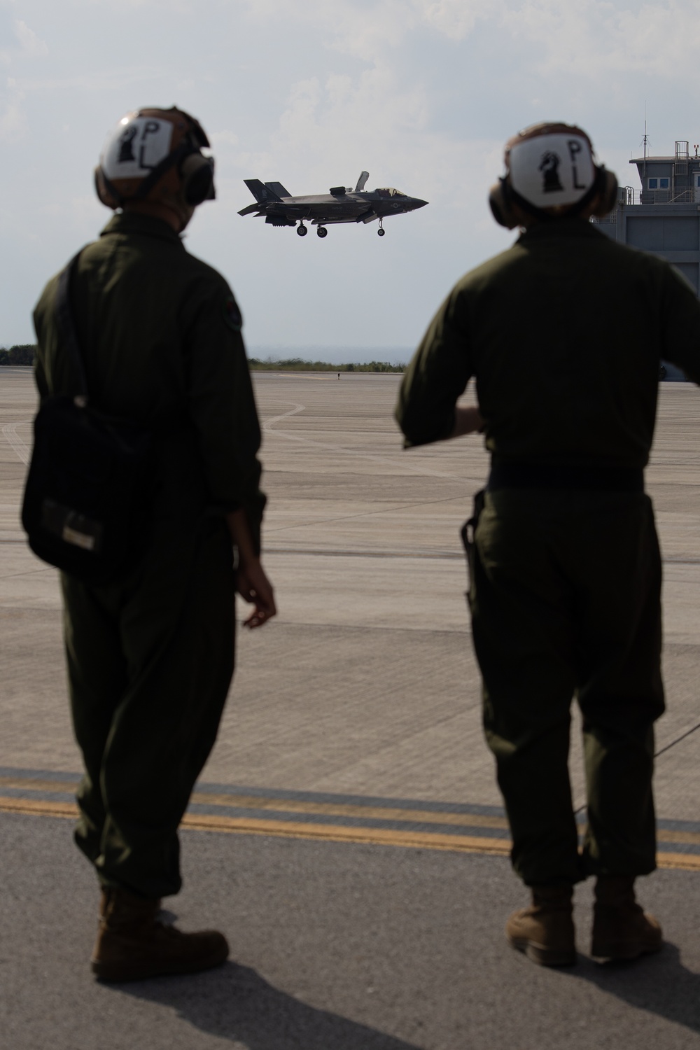 F-35B Lightning II Field Carrier Landing Practice