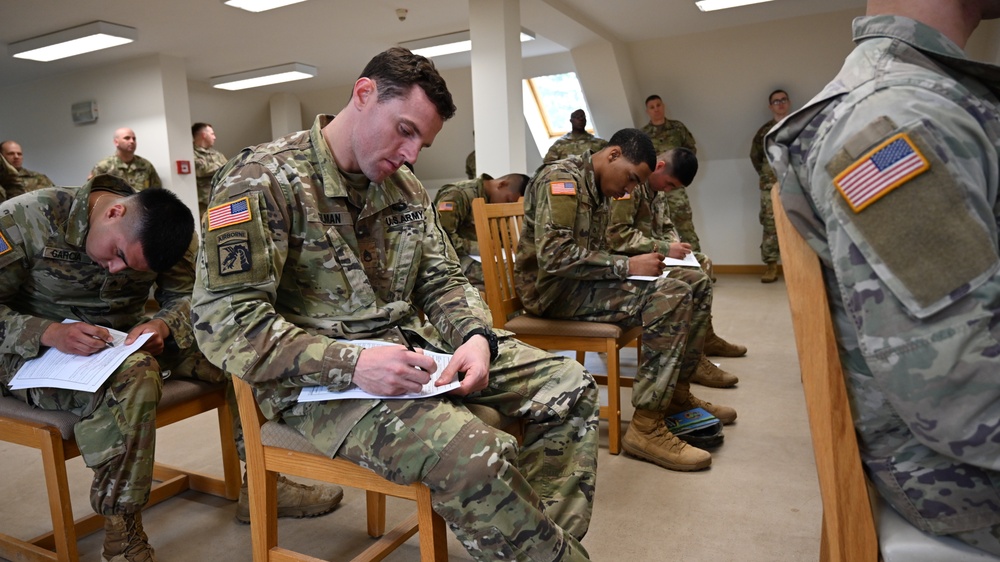 Installation Management Command-Europe 2022 Best Warrior Competition - Day 1