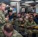 Force Master Chief Visits USS Ronald Reagan (CVN 76)