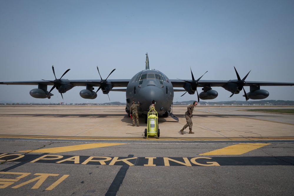 HC-130J provides CSARTE support