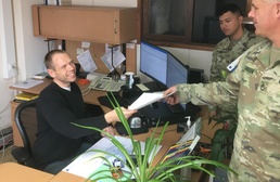 Supply technician helps RSSA support units in Bavaria with needed supplies, equipment