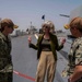 Gridley conducts a ship tour with the Deputy Chief of Mission to the U.S. Embassy in Bahrain Maggie Nardi