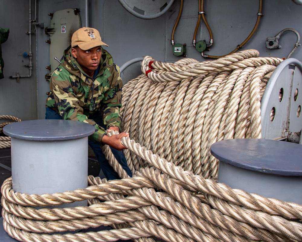 USS Essex Underway Operations