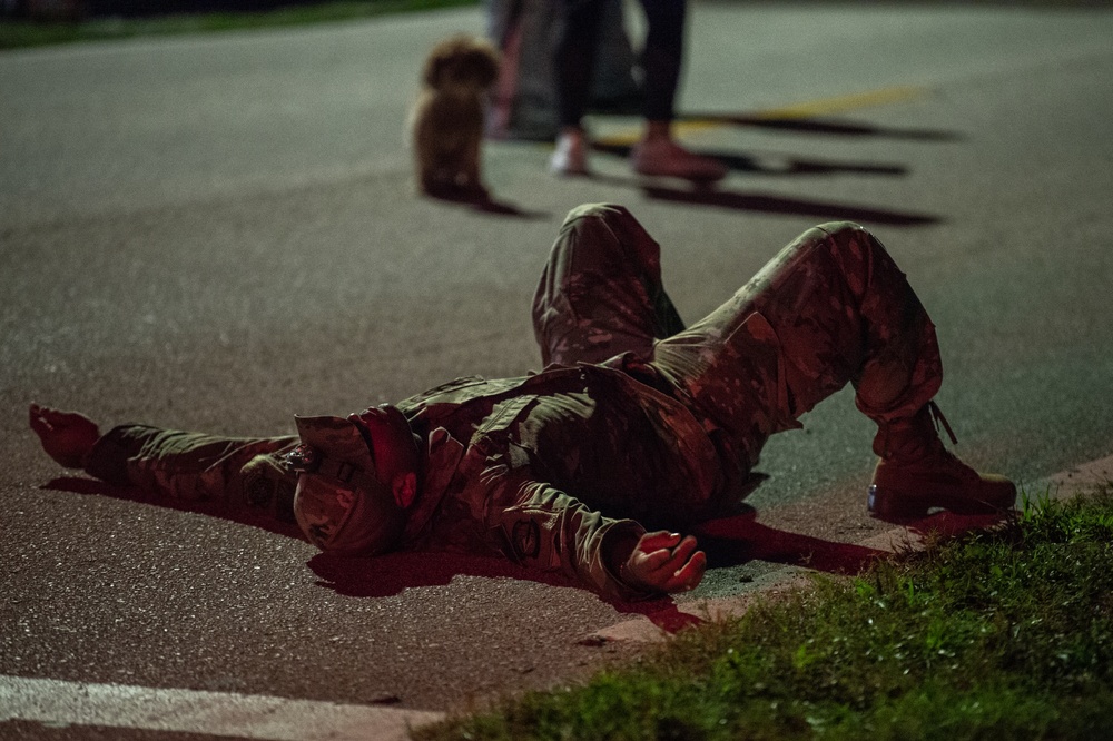 Service members endure 18.6 mile Norwegian Ruck March