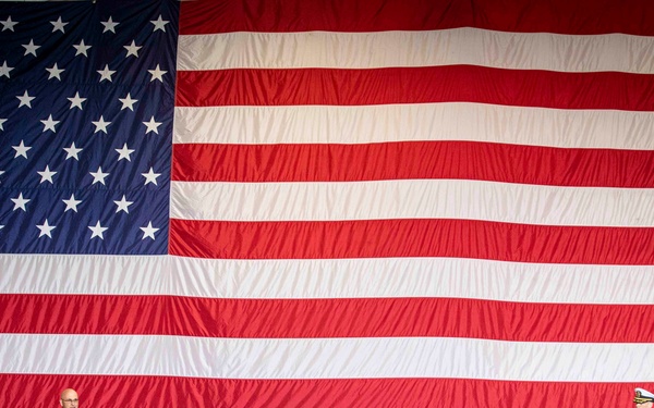 Carrier Strike Group 10 Change of Command Ceremony