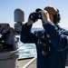 Sailors Stands Watch