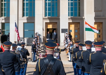 SecDef hosts Indian Defense Minister
