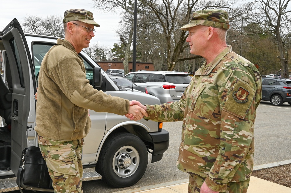 Lt. Gen. Duke Z. Richardson welcomed to Hanscom