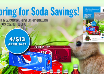 DeCA’s April 11-24 Sales Flyer includes promotions specific to Easter, Earth Day along with Commissary Rewards Card instant savings and ‘BOGO’ deals