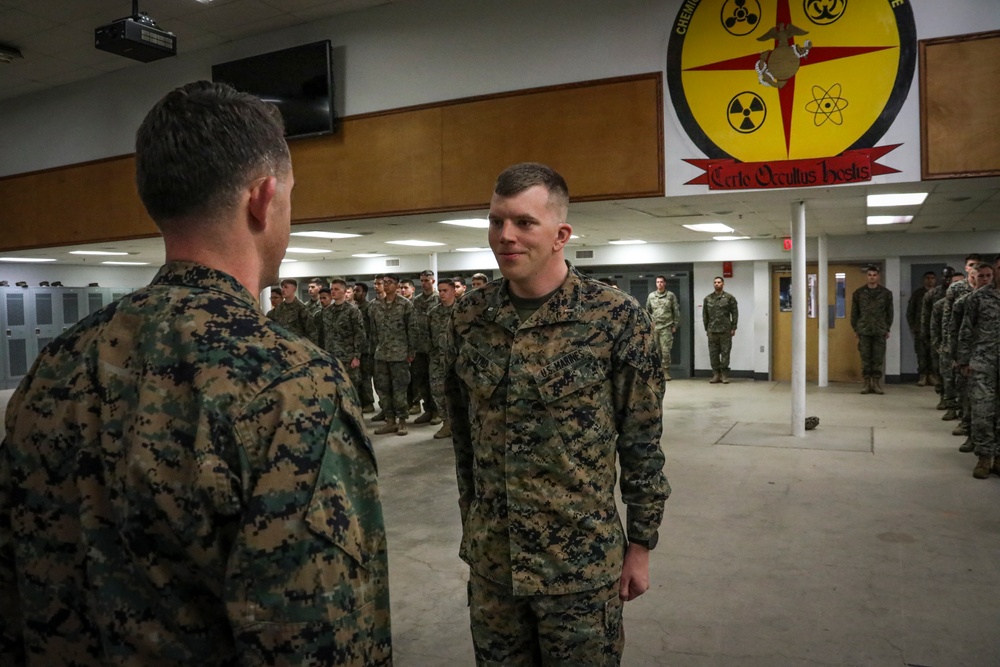 Capt. Byrd Promotion Ceremony