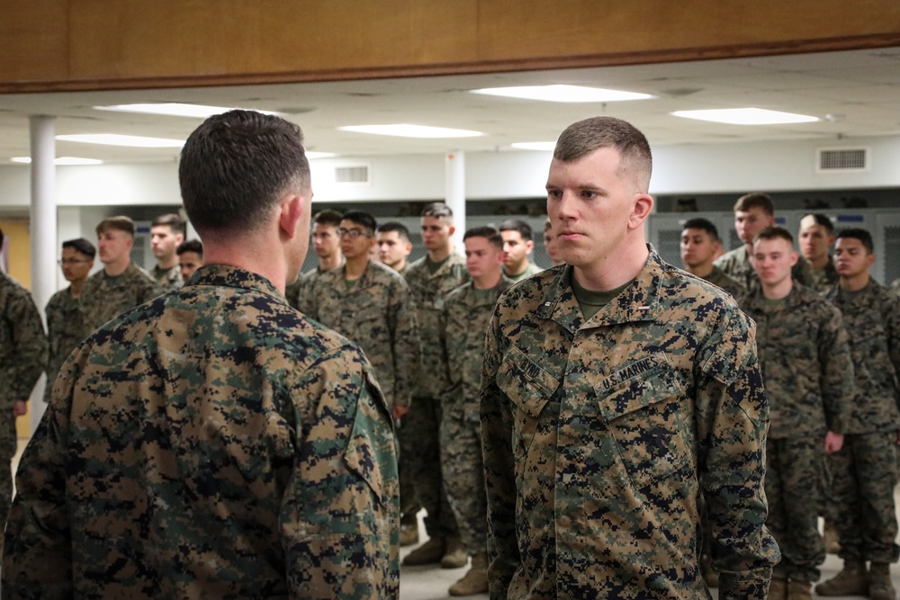 Capt. Byrd Promotion Ceremony