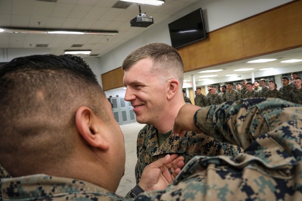 Capt. Byrd Promotion Ceremony