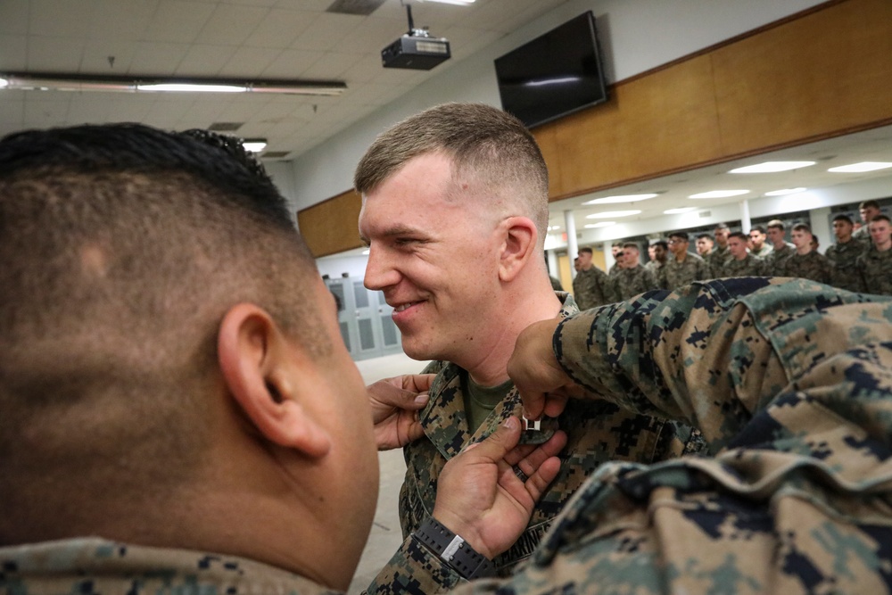 Capt. Byrd Promotion Ceremony