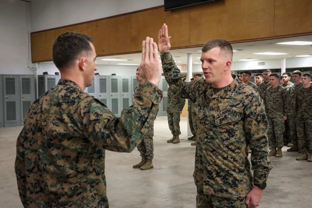 Capt. Byrd Promotion Ceremony