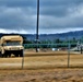 Weekend training operations at Fort McCoy