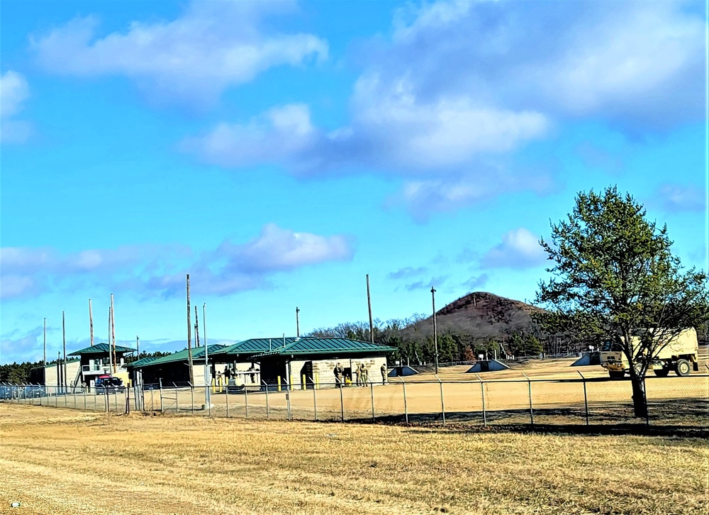 Weekend training operations at Fort McCoy