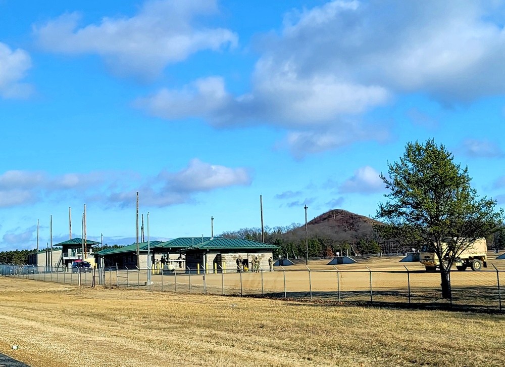 Weekend training operations at Fort McCoy