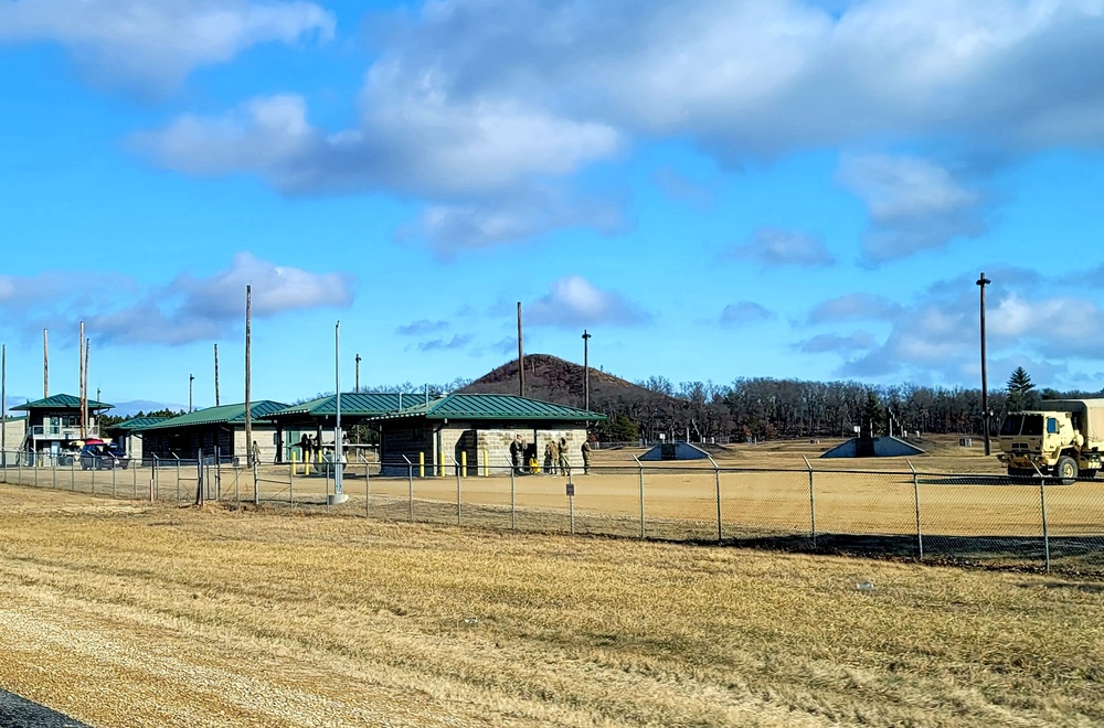 Weekend training operations at Fort McCoy