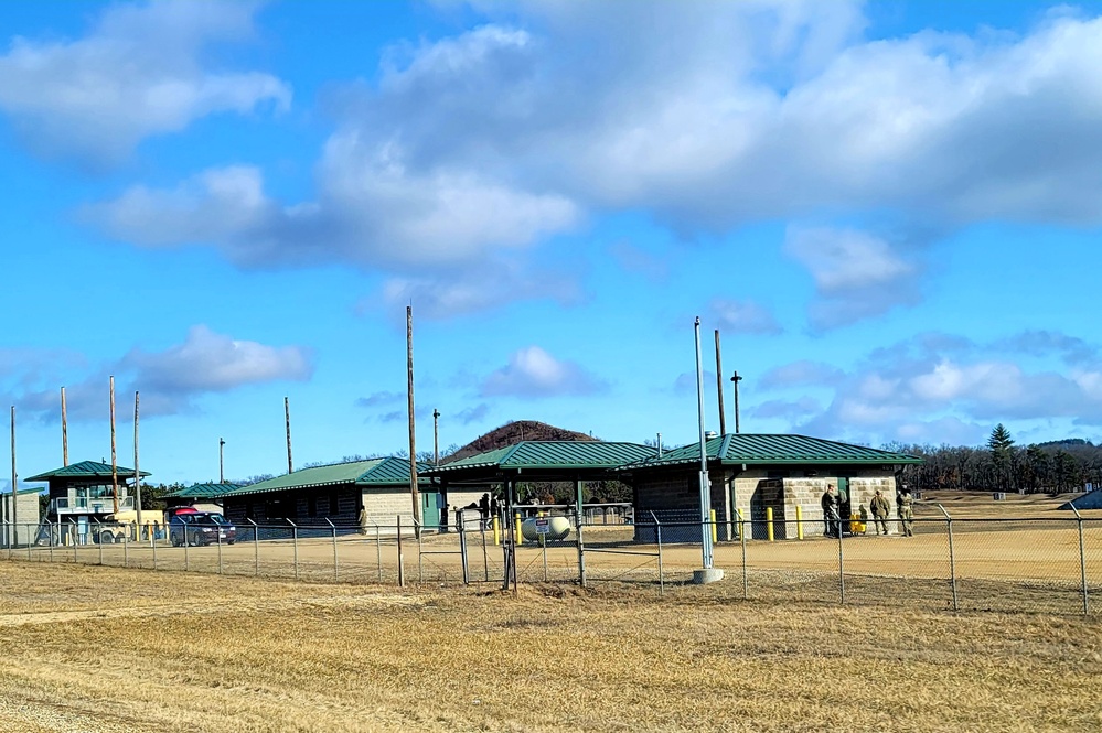 Weekend training operations at Fort McCoy