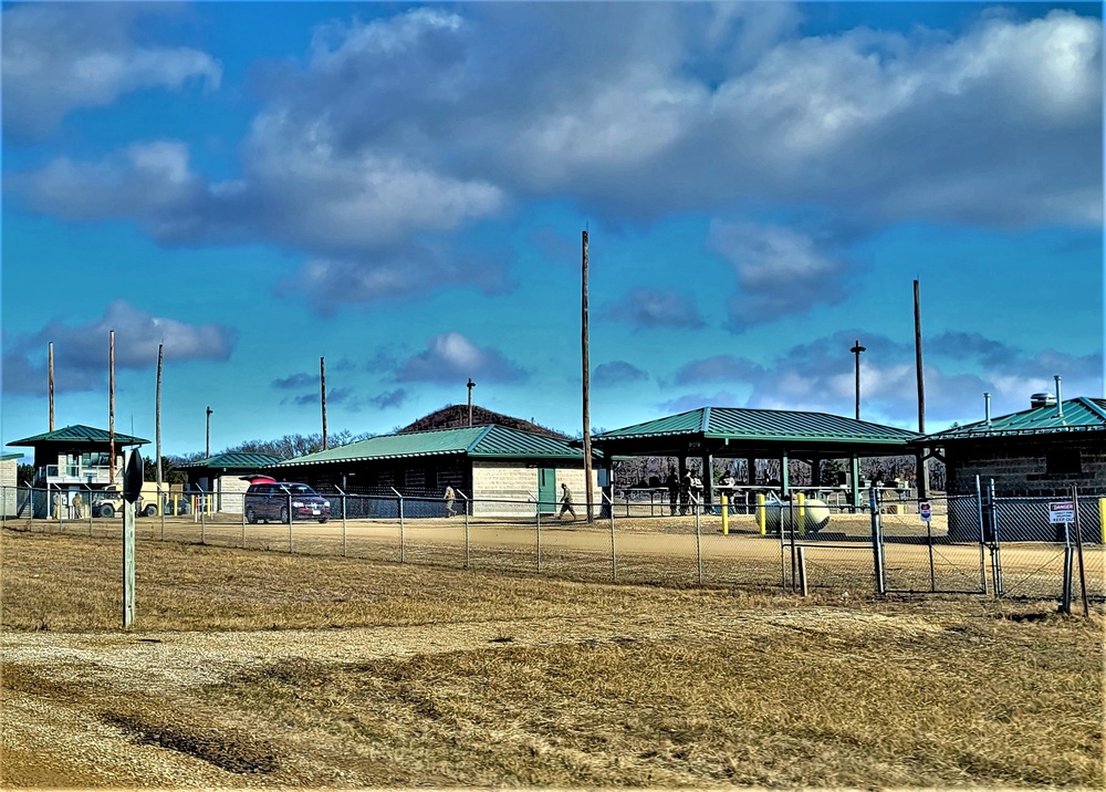 Weekend training operations at Fort McCoy