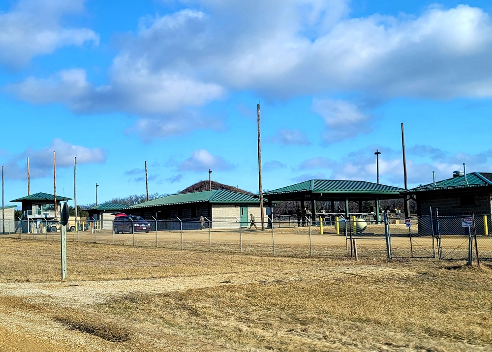 Weekend training operations at Fort McCoy