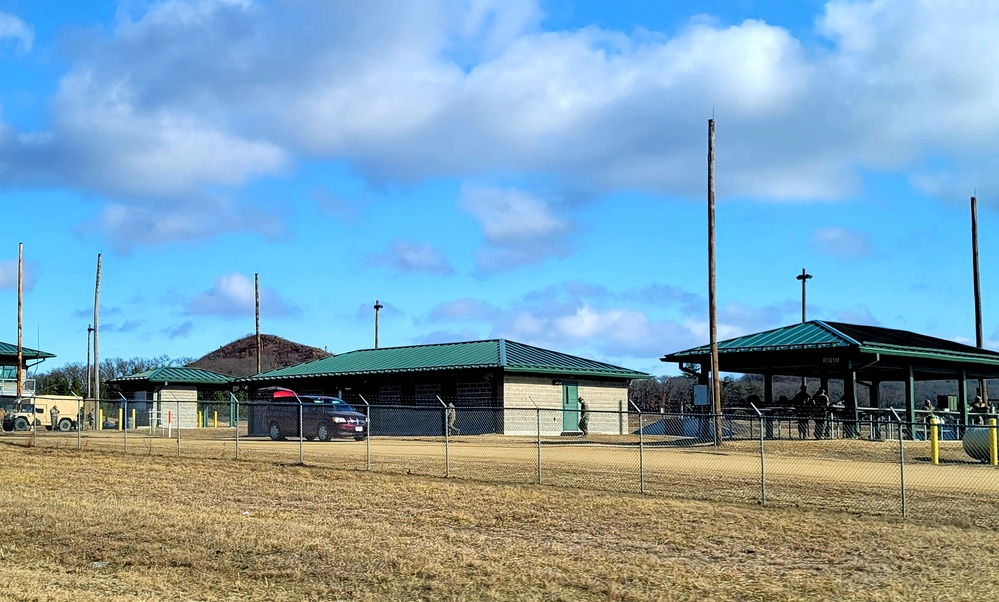 Weekend training operations at Fort McCoy