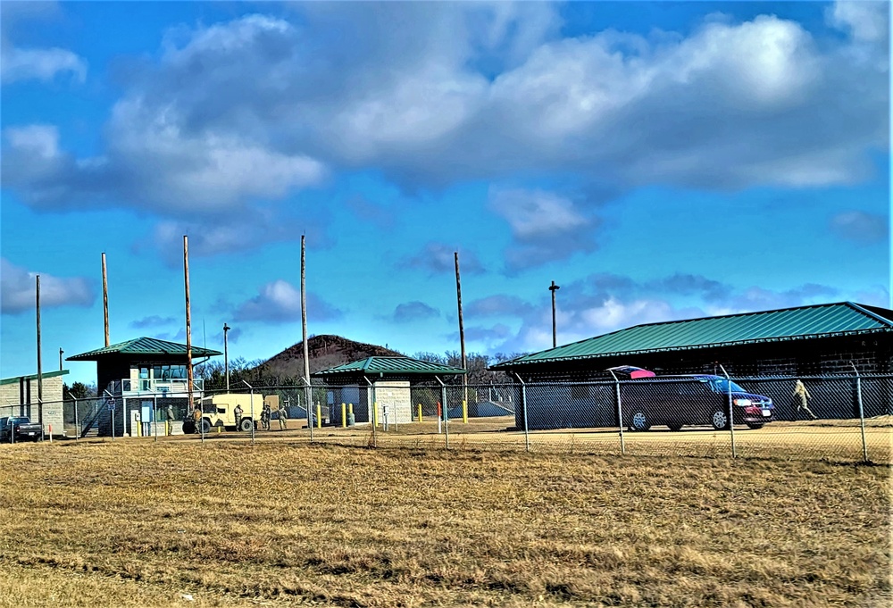 Weekend training operations at Fort McCoy