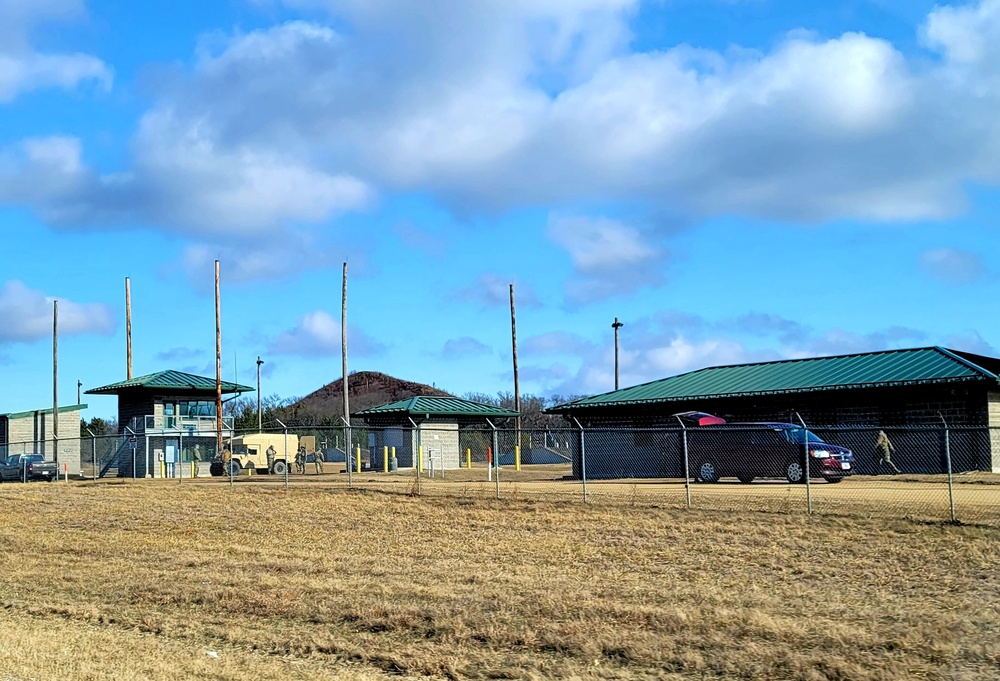 Weekend training operations at Fort McCoy