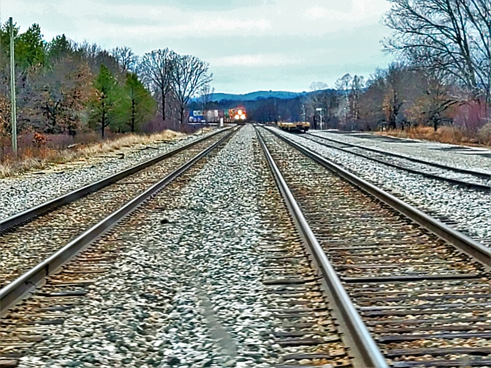 Rail operations at Fort McCoy