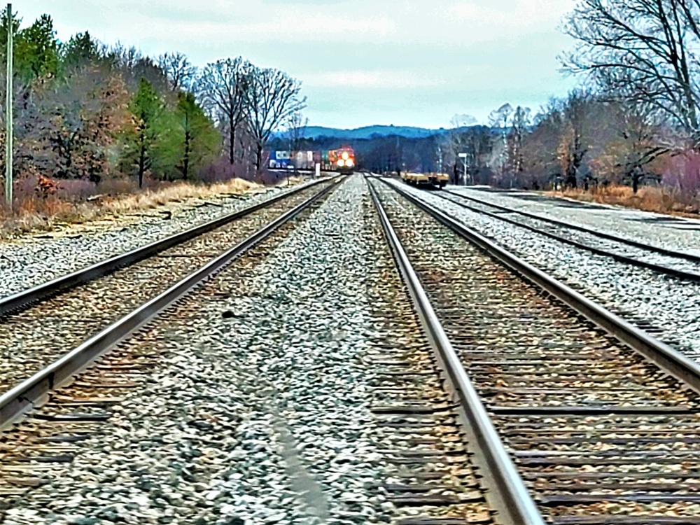 Rail operations at Fort McCoy