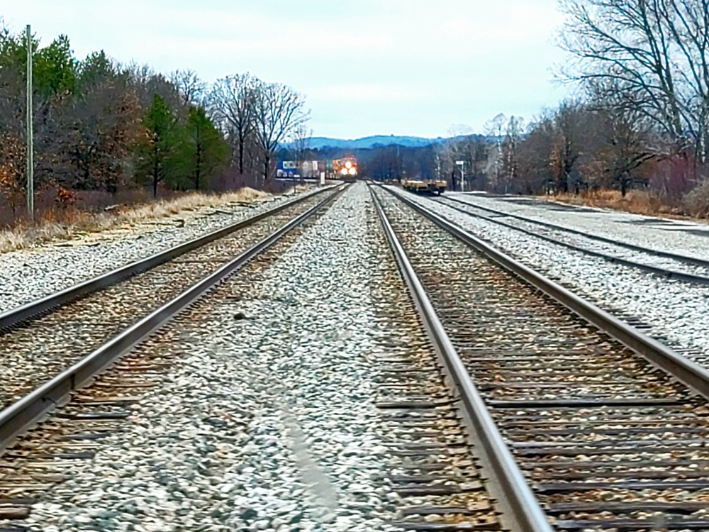 Rail operations at Fort McCoy